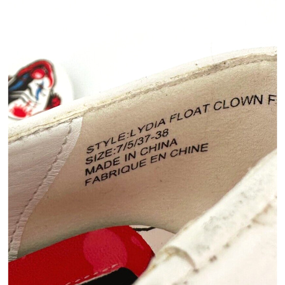 Strange Cvlt Womens Lydia Flats Slip On Ballet Size 7 Horror Halloween Pennywise - Picture 8 of 10